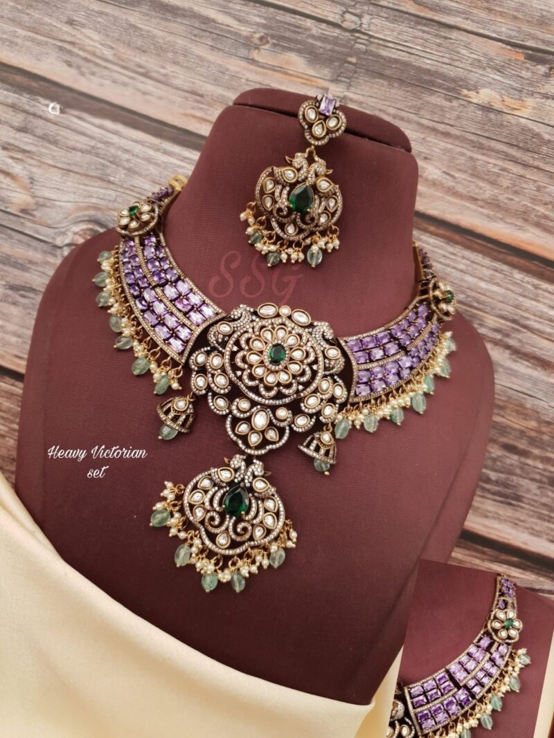 “Mystical-Mirage gold-plated necklace for women by Siddhi Collections.”