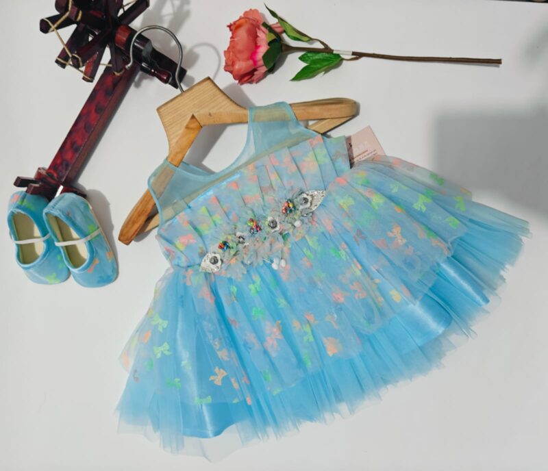 Royal Pearl Embellished Frock