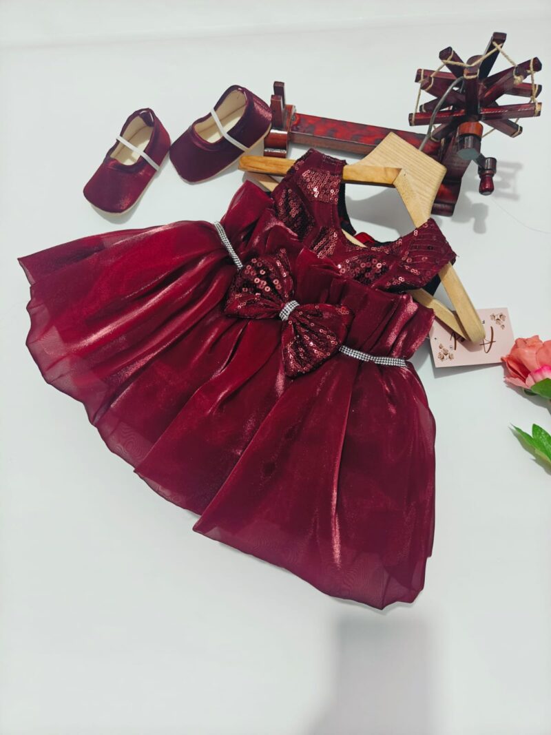 Designer Frock with matching shoes