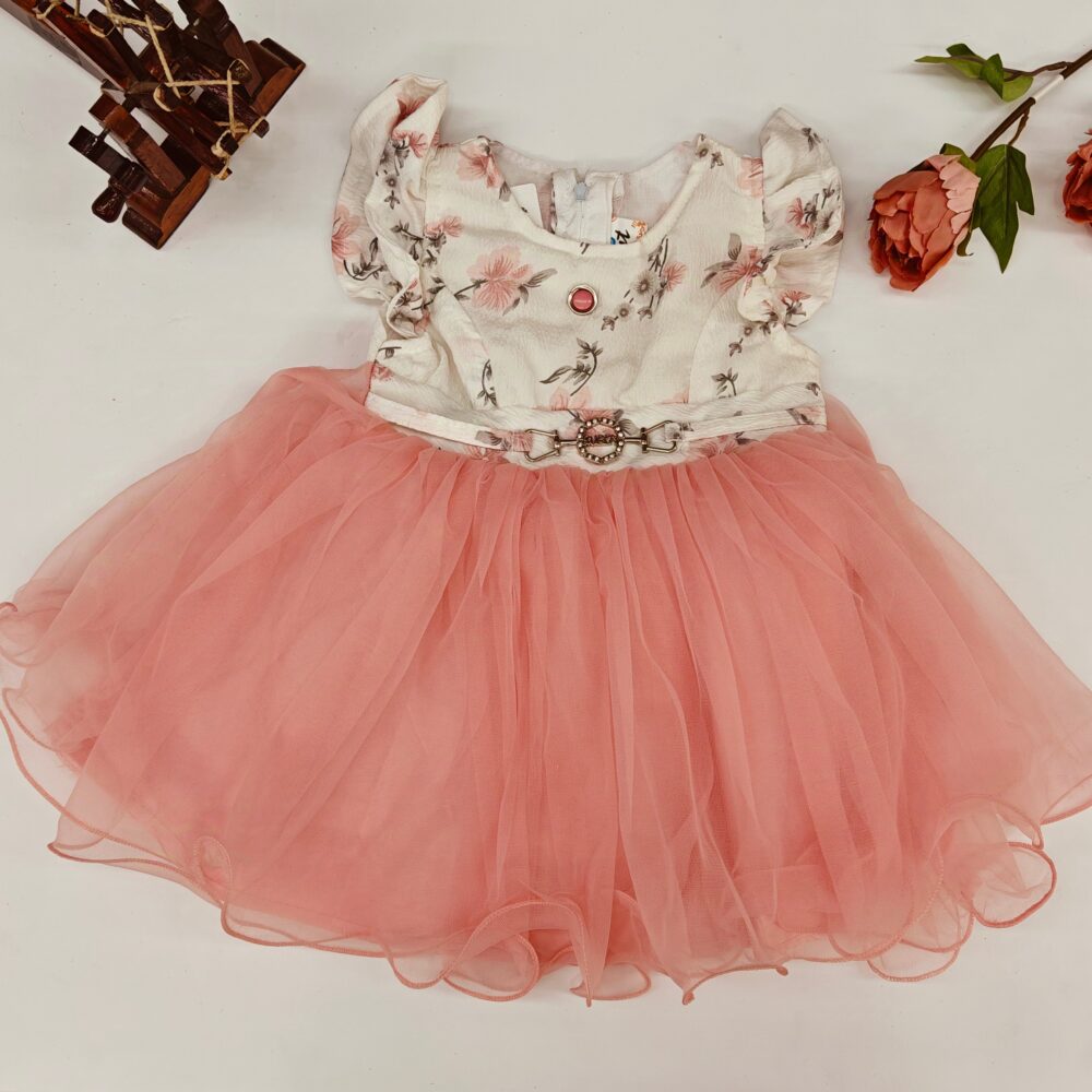 Knee Length Kids Frock
